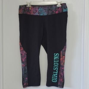 Girls with Guns workout capris